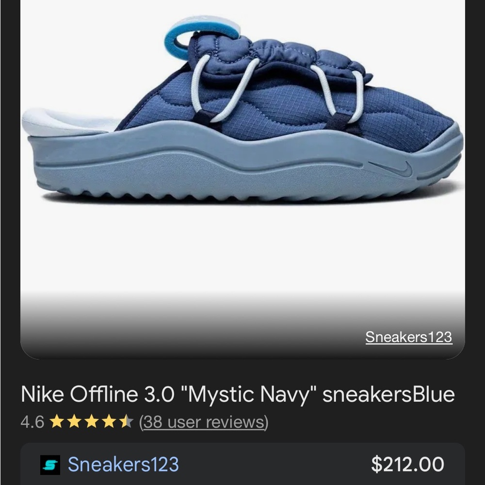 MAKE OFFER!! Nike Offline 3.0 Puffer Mule-Size 7.5